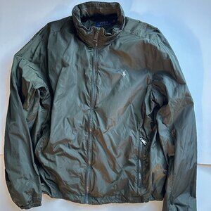 Polo Ralph Lauren Hooded Windbreaker - Olive - L (NWOT)